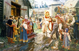 Обретение иконы в Казани